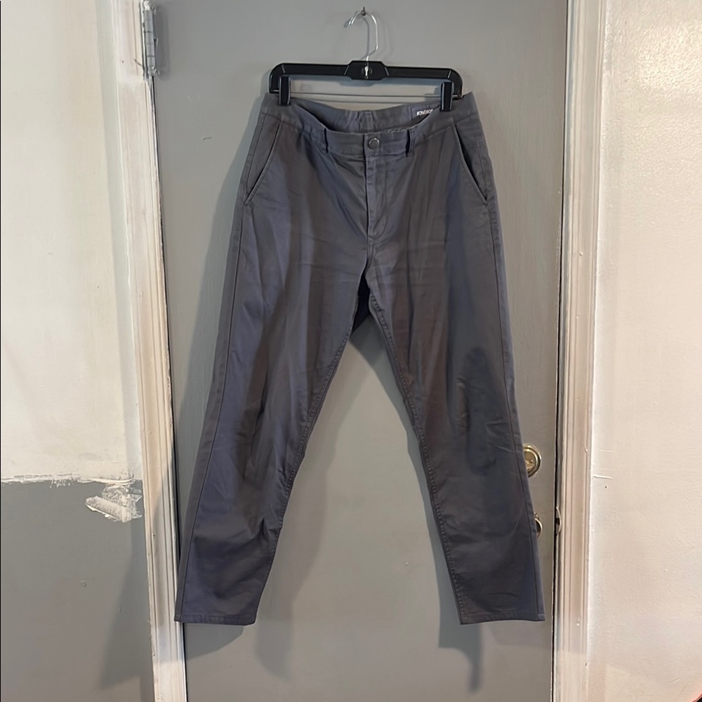 Bonobos Gray Chinos‎ Relaxed Fit Size 33x32